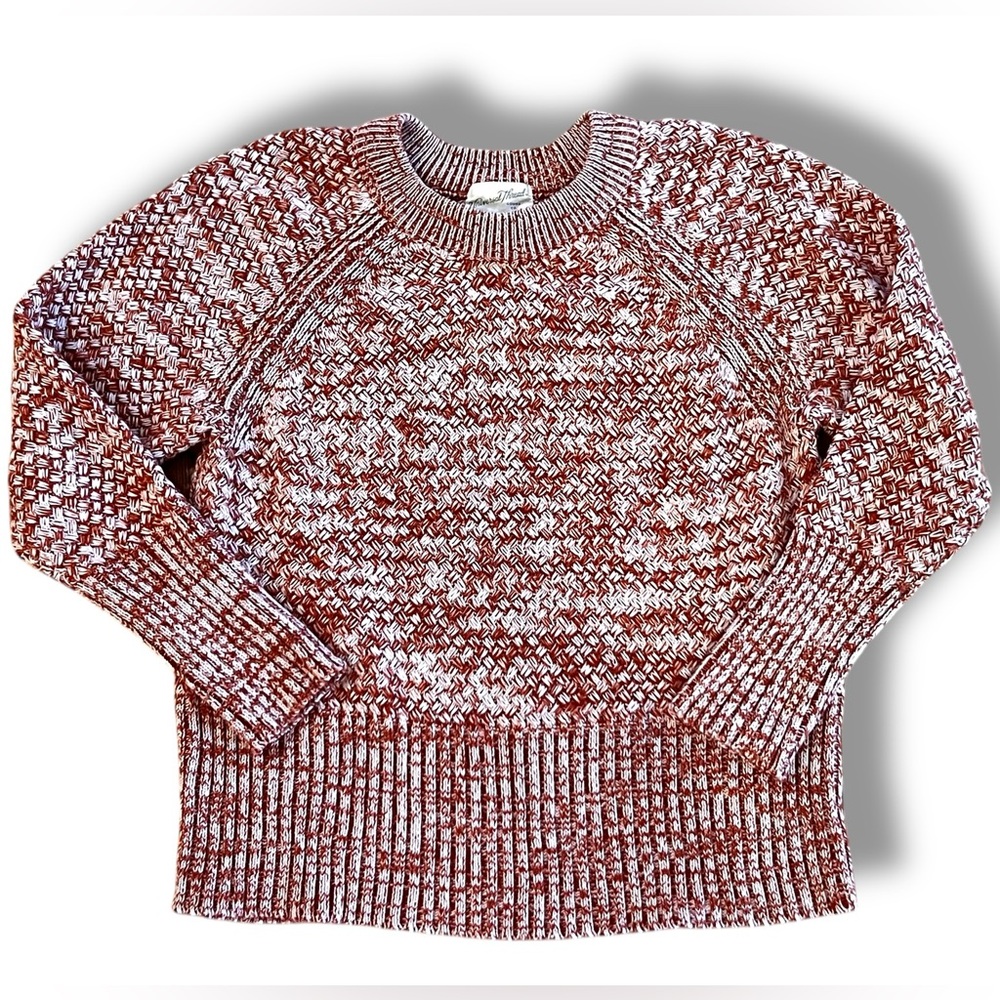 Universal Thread Heathered Cable Knit Sweater Med Thick and SOFT!